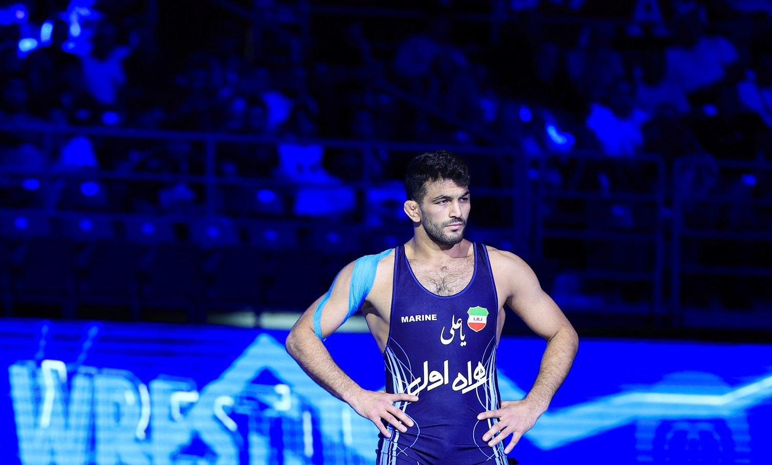 شروع تمرینات ستاره جهانی کشتی با لباس استقلا‌ل‌