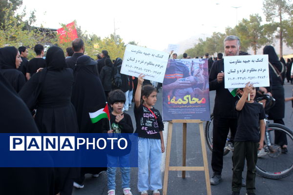 پیاده روی جاماندگان اربعین در کاشمر