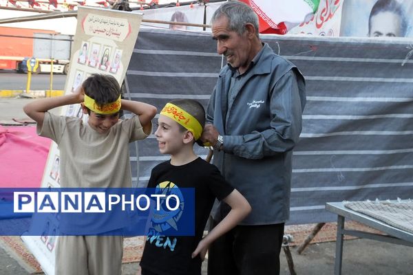 از نگاه معصوم کودک تا اشک پیرمرد؛ روایت عاشقی در موکب «عشاق‌الحسین»