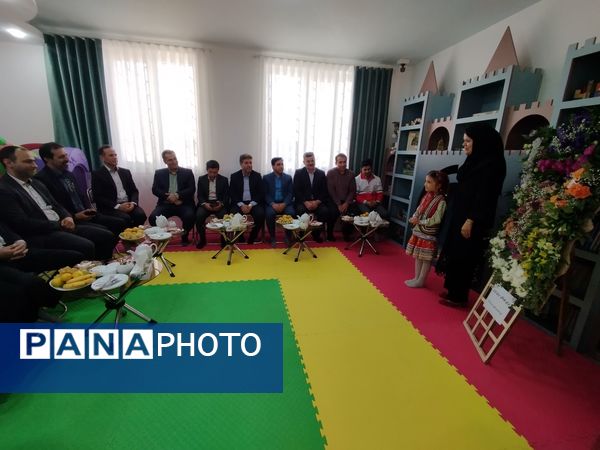 طنین زنگ غنچه ها در مهد کودک قصر فرشته‌های شهرستان شیروان