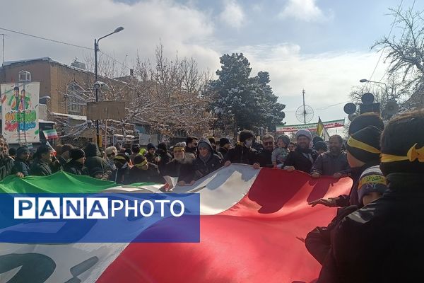 راهپیمایی ۲۲ بهمن در نیشابور 