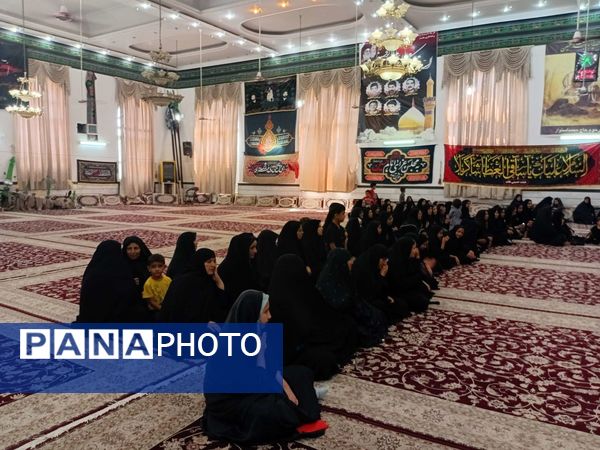 مراسم سوگواری به مناسبت شهادت حضرت رقیه(س) در خلیل آباد