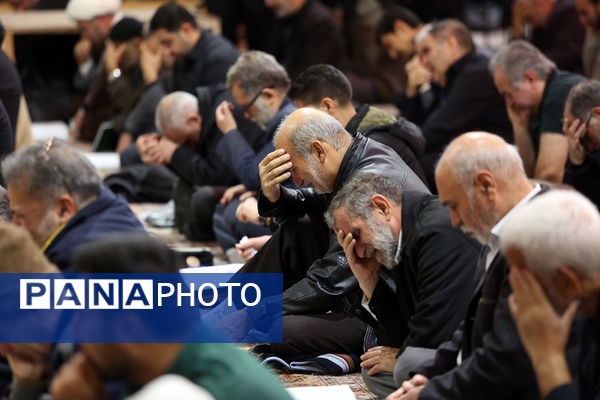 مراسم عزاداری سالروز شهادت امام هادی(ع) در حرم حضرت معصومه(س)