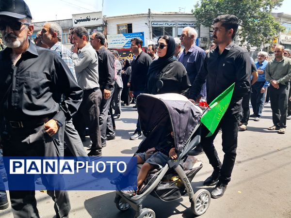 تشییع پیکر شهید پارسا شکوهی در قائمشهر