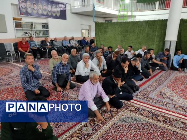 مراسم بزرگداشت سالروز رحلت بنیانگذار کبیر انقلاب حضرت امام خمینی(ره) در روستای نامن شهرستان داورزن
