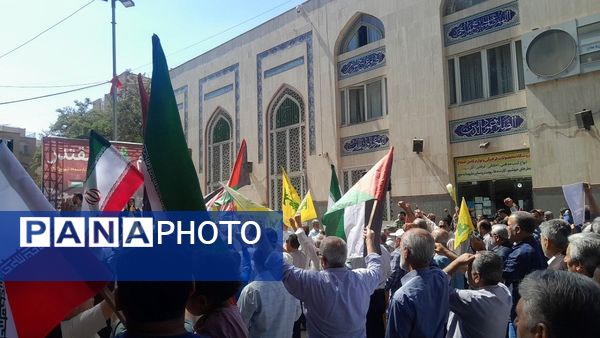 جمعه‌های خشم و انزجار مردم کرج علیه رژیم صهیونیستی و آمریکا 