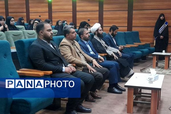 مراسم اختتامیه انجمن‌های اسلامی و معارفه مسئول جدید انجمن در ناحیه دو شهرری 
