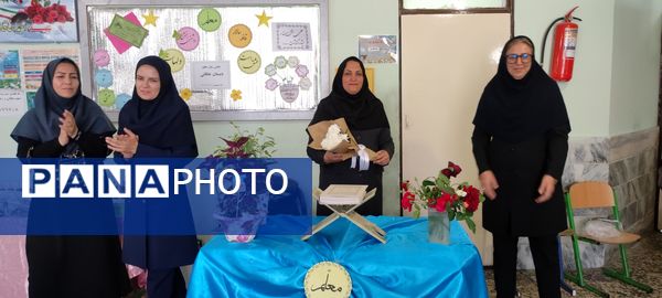 جشن روز معلم در مدرسه شهید احمد خاقانی شیروان