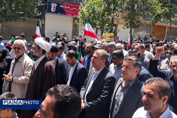 حماسه باشکوه ملت بزرگ ایران در راهپیمایی جمعه خشم و نصر 
