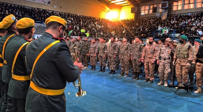 ملایر میزبان پیکر مطهر شهدای گمنام در رزمایش اقتدار بسیج