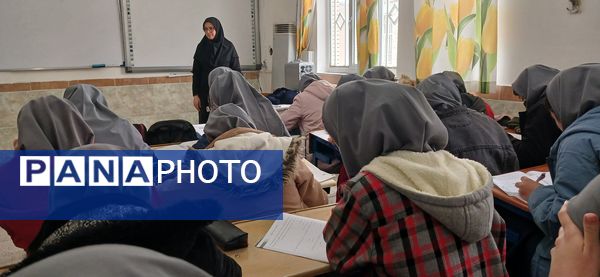 برگزاری آزمون جامع دستاوردهای یادگیری در آموزشگاه فدک فاروج