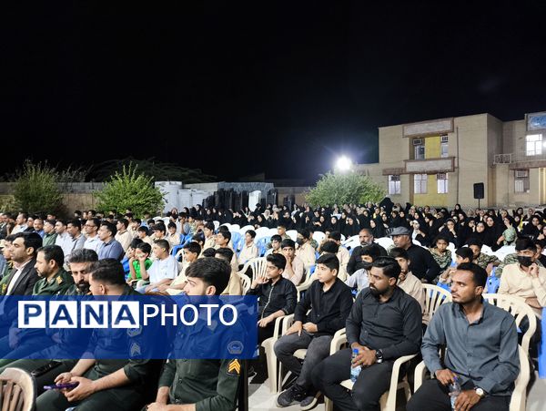 یادواره شهدای دانش‌آموزی در منطقه سندرک