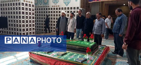 حضور ۲۰۰ نفر از بسیجیان نورآباد در یادمان شهدای عملیات مرصاد