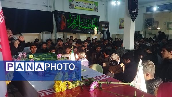 استقبال از شهید گمنام  در دبیرستان شاهد امام ابوذرغفاری 