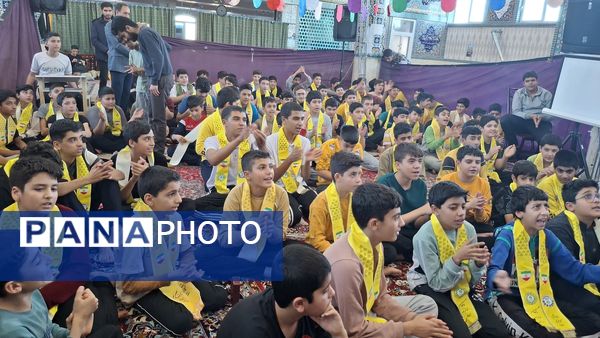 اعتکاف دانش‌‌آموزی شهرستان میناب 