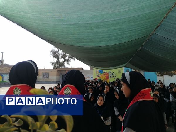 سه شنبه های مهدوی در دبستان ناهید نخودی 