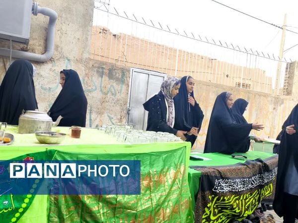 جشن میلاد حضرت زهرا(س) در تکیه علی اکبری فدافن