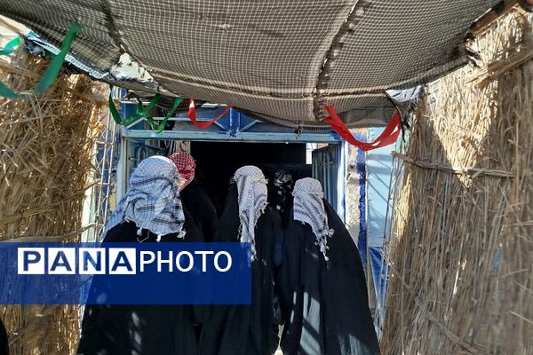 سومین روز اردوی راهیان نور دانش آموزان ملارد در اروند رود