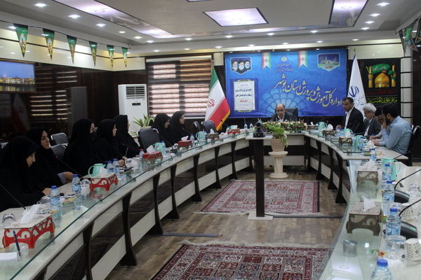 شانزدهمین جلسه شورای برنامه‌ریزی و نظارت کودکستان‌های استان بوشهر