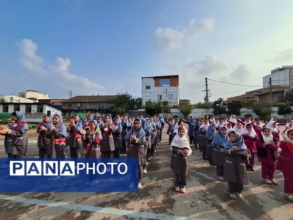 جشن میلاد حضرت زینب(س) در دبستان شهید احمدپور قائمشهر