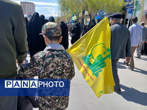 حضور پرشور مردم ولایت مدار مشهدی در راهپیمایی روز قدس