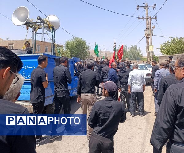 عزاداری سیدالشهدا در روستا نوری 