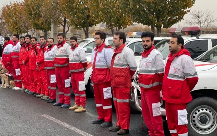 آماده‌باش بیش از ۲۵ هزار نیروی عملیاتی هلال‌احمر در زمستان ۱۴۰۴