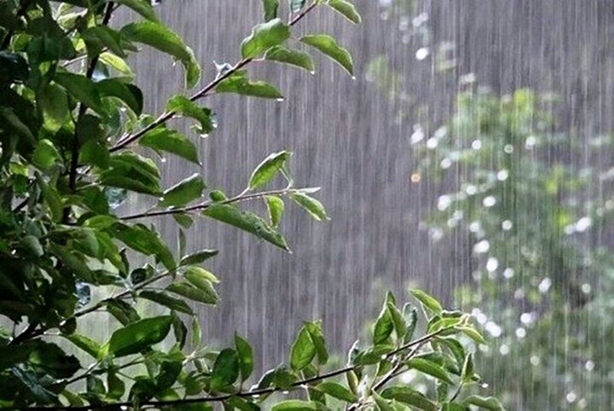 بارش باران در برخی از استان‌های کشور