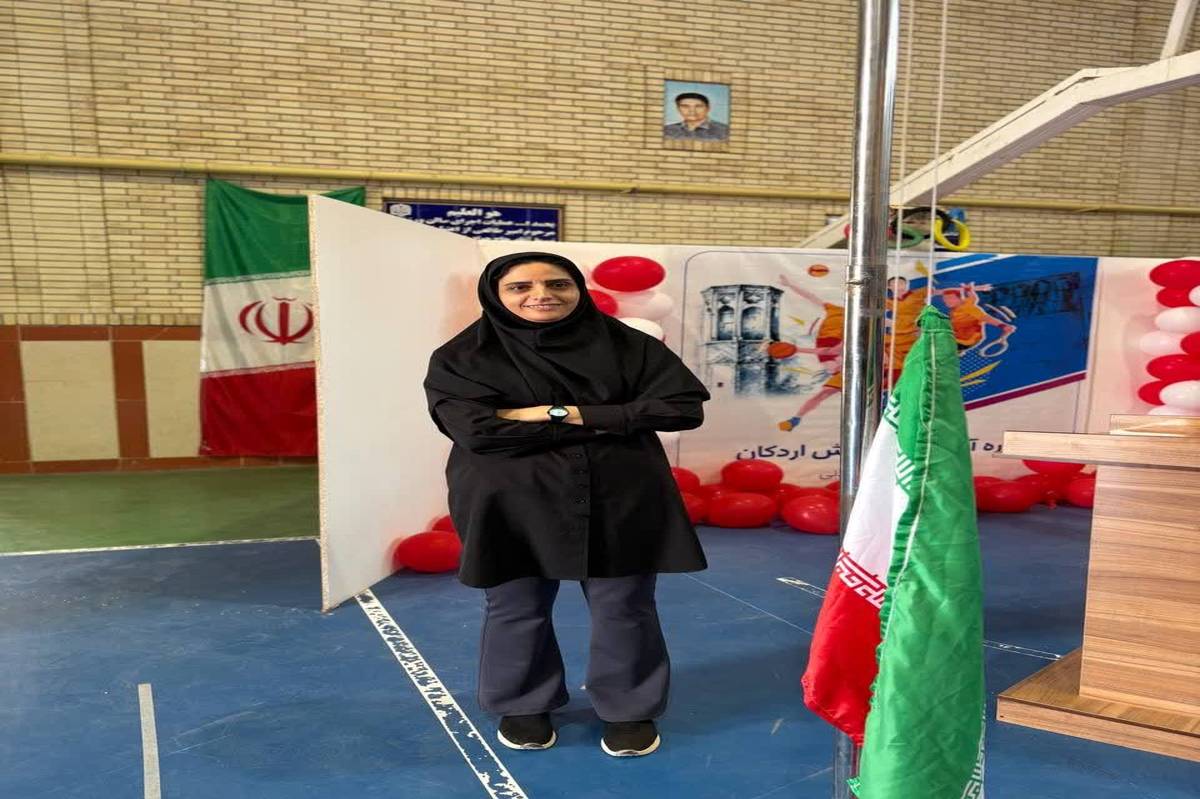 برگزاری مسابقات والیبال دختران مدارس شهرستان اردکان