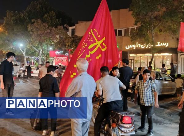 برپایی موکب دختران بصیرا در بجنورد 