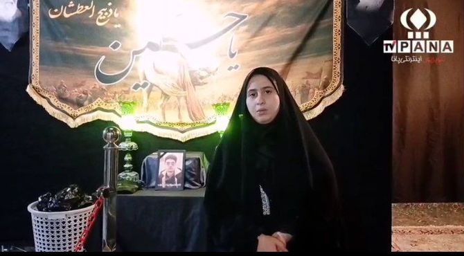 عزاداری در دبیرستان شهید ناصر آزاد فر مشهد