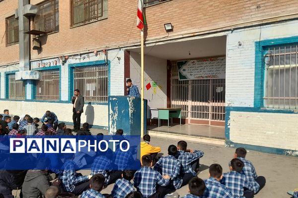 انتخابات شهردار مدرسه در دبیرستان حضرت قاسم (س) ناحیه 2 شهرری 