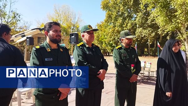 آیین افتتاحیه یادمان شهید دانش آموز اردوگاه باغرود نیشابور