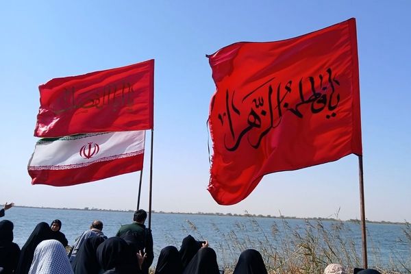 پای بر خاک داغ شلمچه؛ دل‌ها در گرو یاد شهدا