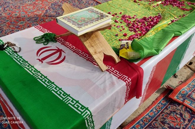 مراسم نخستین سالگرد شهید گمنام در چلیچه