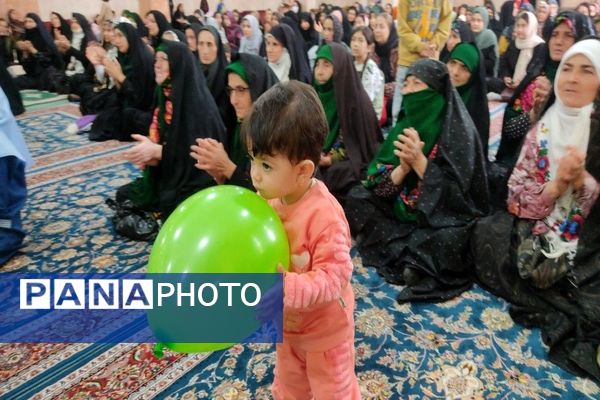 مراسم ولادت حضرت فاطمه زهرا (س)و گرامیداشت روز مادر در حسینیه شهر بار نیشابور
