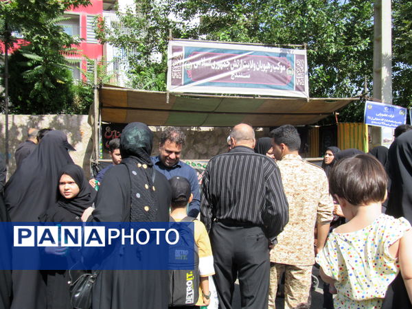 مشتاقان زیارت اربعین در سنندج پای‌کار راهپیمایی جاماندگان