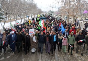 راهپیمایی ۲۲بهمن شهر قاضی