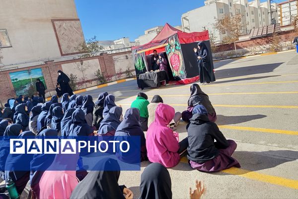 مراسم سوگواری شهادت صدیقه کبری حضرت فاطمه زهرا (س) در دبیرستان فرهیختگان۲ پردیس