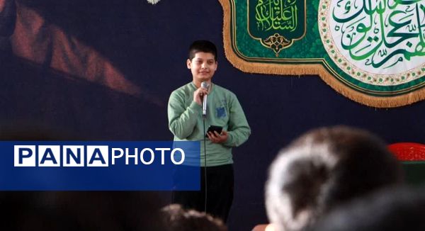 اعتکاف دانش‌آموزان در گلستان