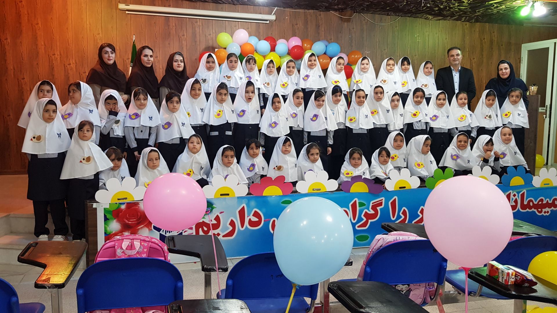 جشن شکوفههای دبستان دخترانه سما شیروان