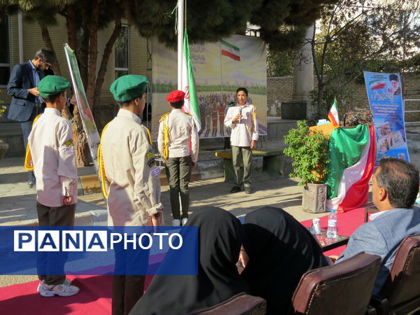 رزمایش دانش‌آموزی پدافند غیرعامل در شهرستان بجنورد 