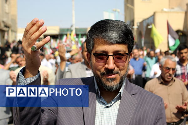 راهپیمایی بشارت نصر یزد