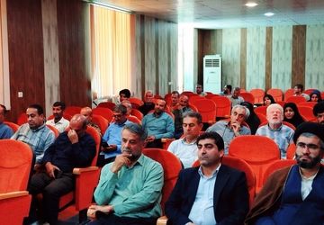نشست مبلغان‌ و هیات‌های عزاداری شهرستان لنده در آستانه ماه محرم