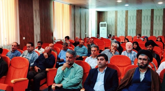 نشست مبلغان‌ و هیات‌های عزاداری شهرستان لنده در آستانه ماه محرم