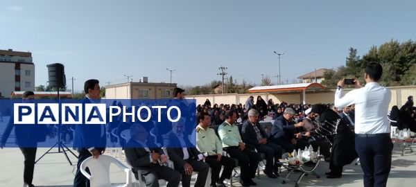 آئین بازگشایی مدارس در شهرستان گلبهار