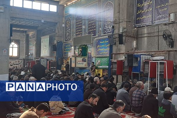 نماز عبادی سیاسی جمعه در آخرین جمعه ماه شعبان در نیشابور 