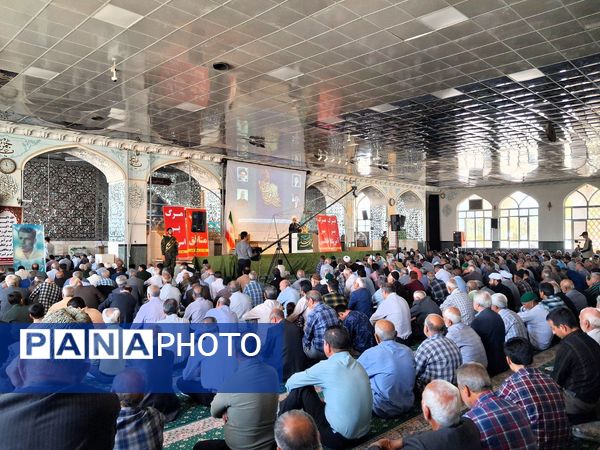 نماز عبادی سیاسی جمعه در شهرستان کاشمر 
