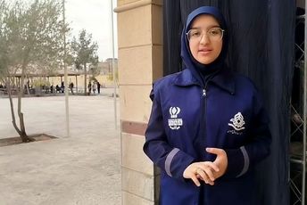 روایت برپایی موکب فاطمیه در دبیرستان دخترانه برازنده مقدم