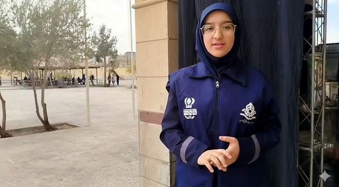 روایت برپایی موکب فاطمیه در دبیرستان دخترانه برازنده مقدم